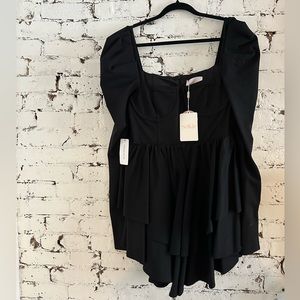 Black Selkie Boleyn dress. Size XL